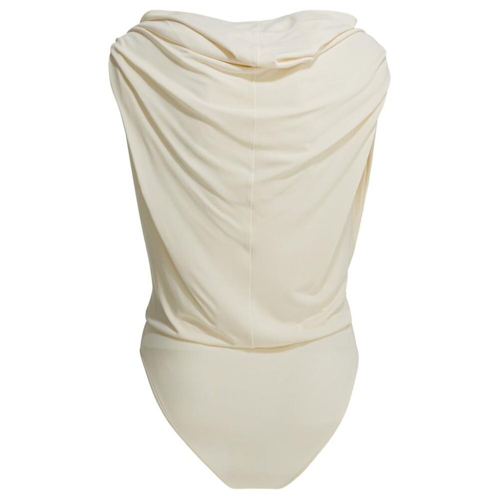 Alaïa Draped Bodysuit With Hood Tag Size 36 Women - Picture 2 of 4